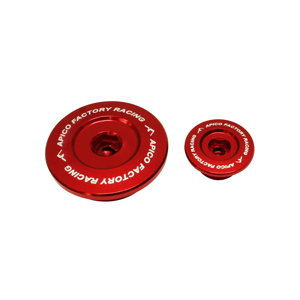ENGINE PLUG HONDA CRF150R 07-26,  CRF250R 10-17, CRF450R 02-16, CRF450X 05-18 RED